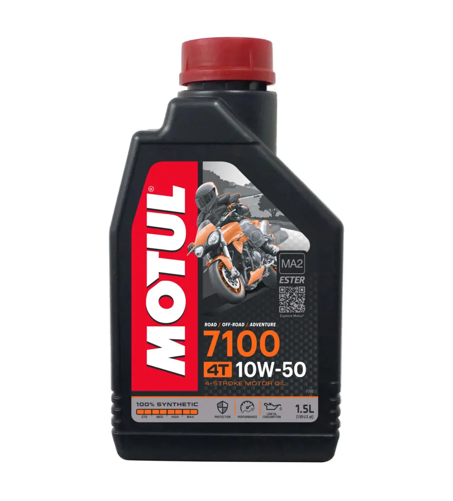 Motul 7100 4T 10W-50 Fully Synthetic Engine Oil - 1.5 litre