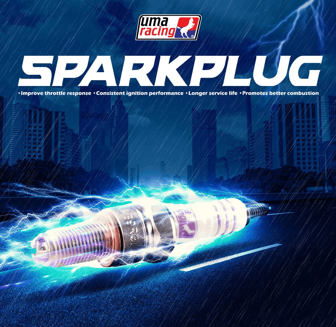 UMA Racing UTech Iridium Spark Plug AB9R31 - 02AR0068