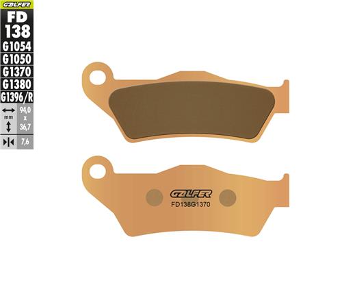 Galfer FD138G1370 Sintered Brake Pads