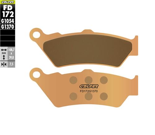 Galfer FD172G1370 Sintered Brake Pads