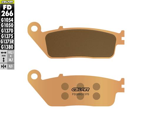 Galfer FD266G1370 Sintered Brake Pads
