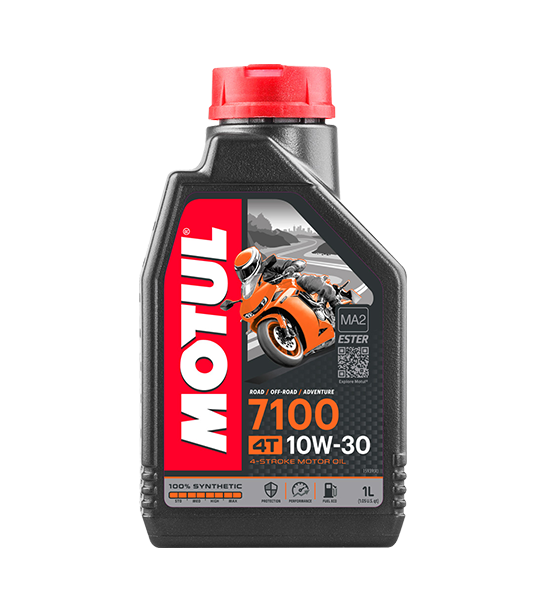 Motul 7100 4T 10W30 Fully Synthetic Engine Oil - 1 litre
