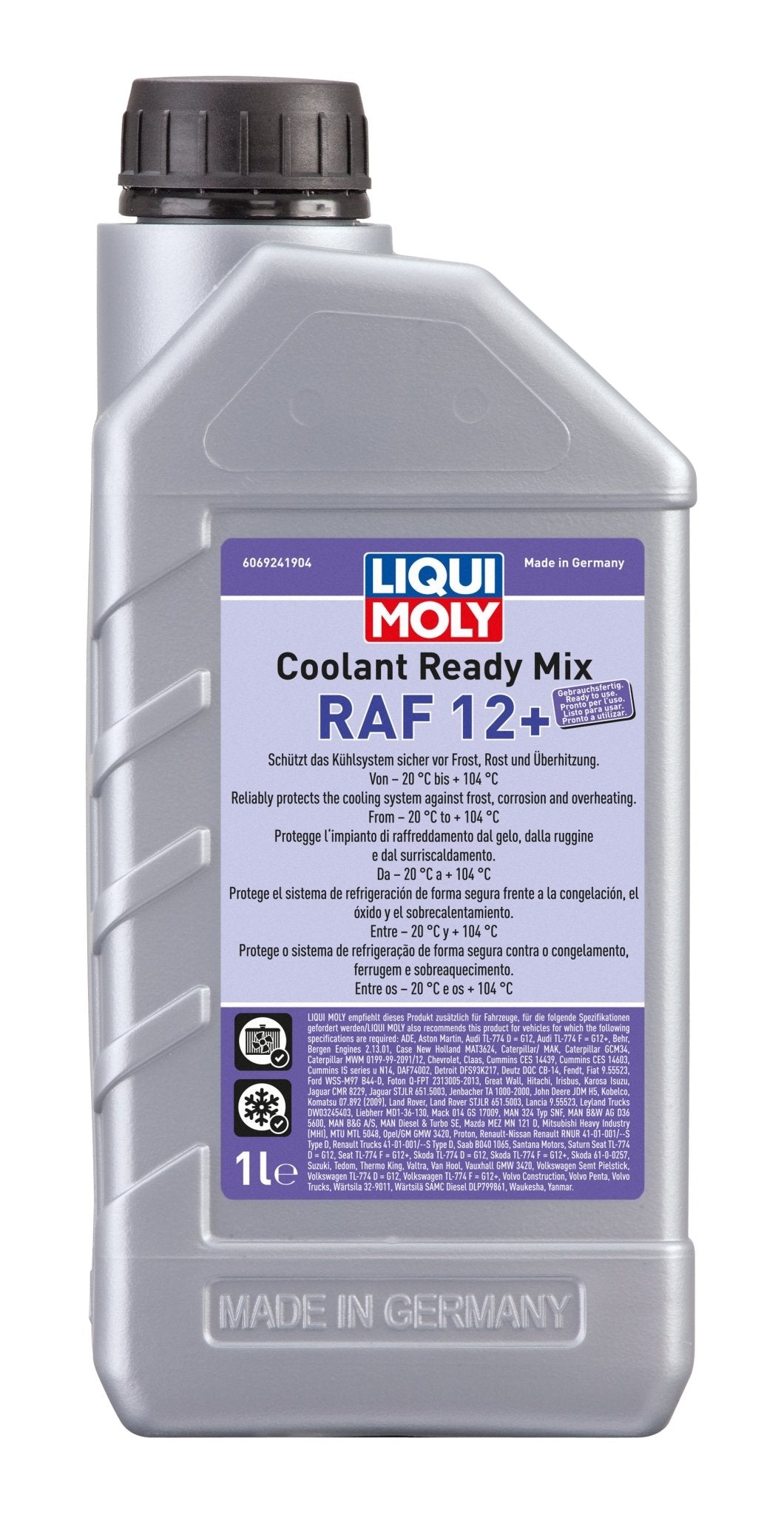 Liqui Moly Coolant & Antifreeze Ready Mix RAF 12+ - 1L