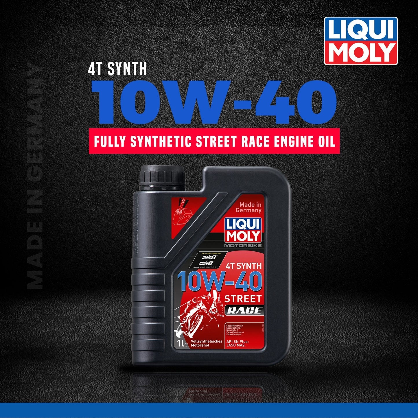 Liqui Moly 10w-40 Street Race Engine Oil - 1L