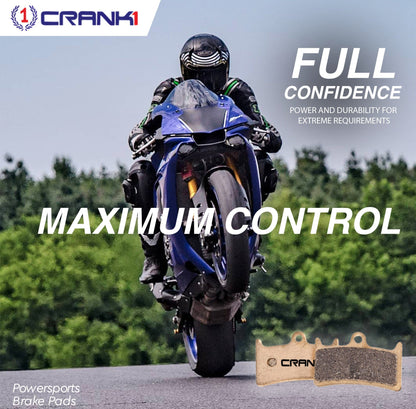 Crank1 Ceramic Brake Pads For Ather 450X - Rear - CRM359