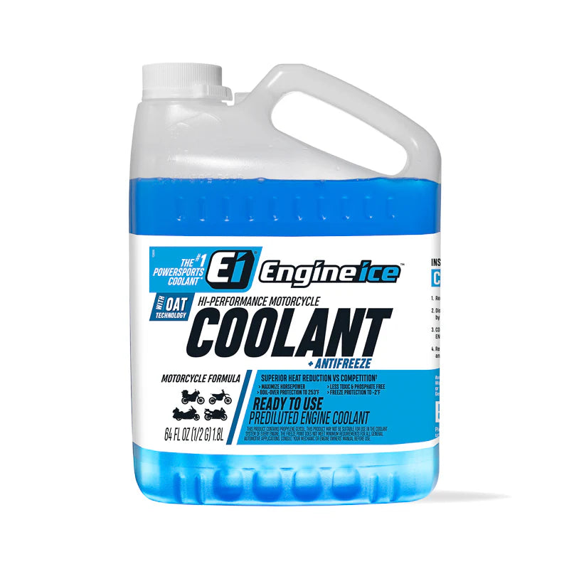 Engine ice Hi-Performance Motorcycle Coolant + Antifreeze