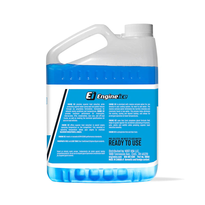 Engine ice Hi-Performance Motorcycle Coolant + Antifreeze