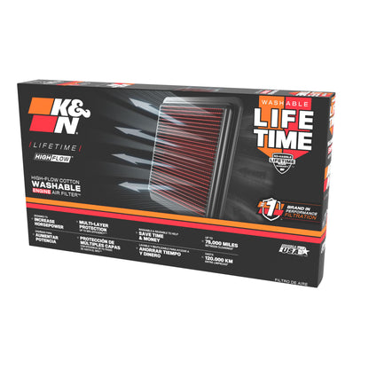 K&N High Flow Air Filter for Kawasaki Z 900 RS - KA-9018