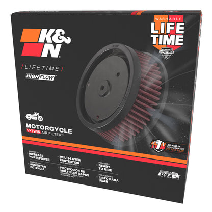 K&N High Flow Air Filter for Harley Davidson Sportster 883 - HD-0900