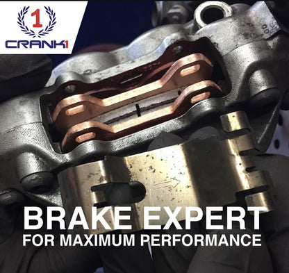 Crank1 Ceramic Brake Pads For Benelli TRK 502 X (2022) - Rear - CRM371