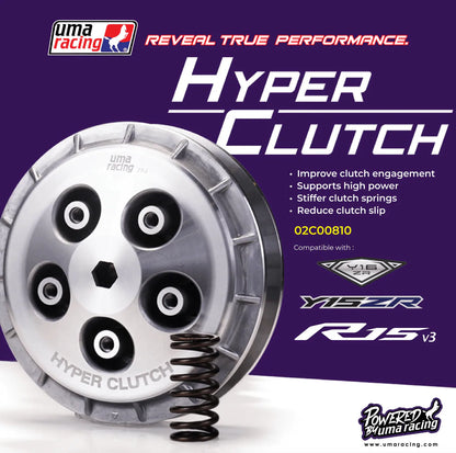 UMA Racing Hyper Clutch for Yamaha MT/ R15 V3/ V4 - 02C00810