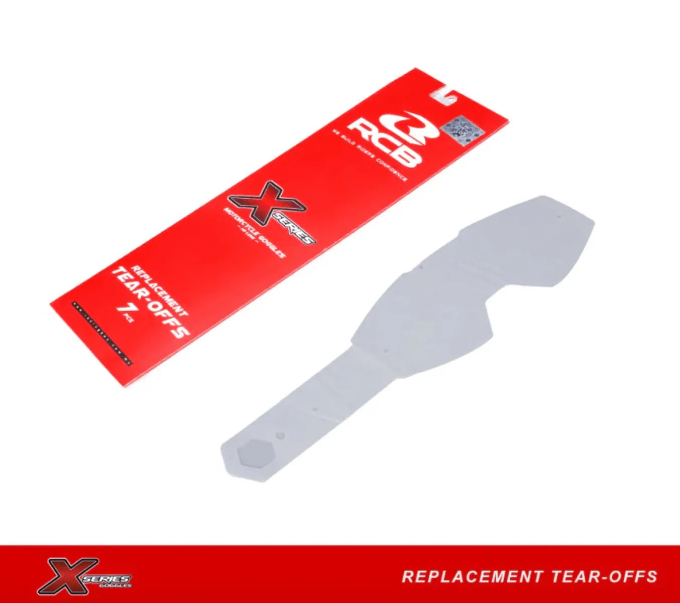 RCB Goggles Tear Offs (7PCS) - 01GL005Z