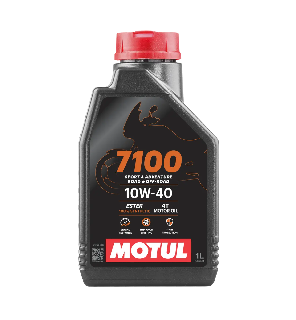 Motul 7100 4T 10W-40 Fully Synthetic Engine Oil - 1 litre