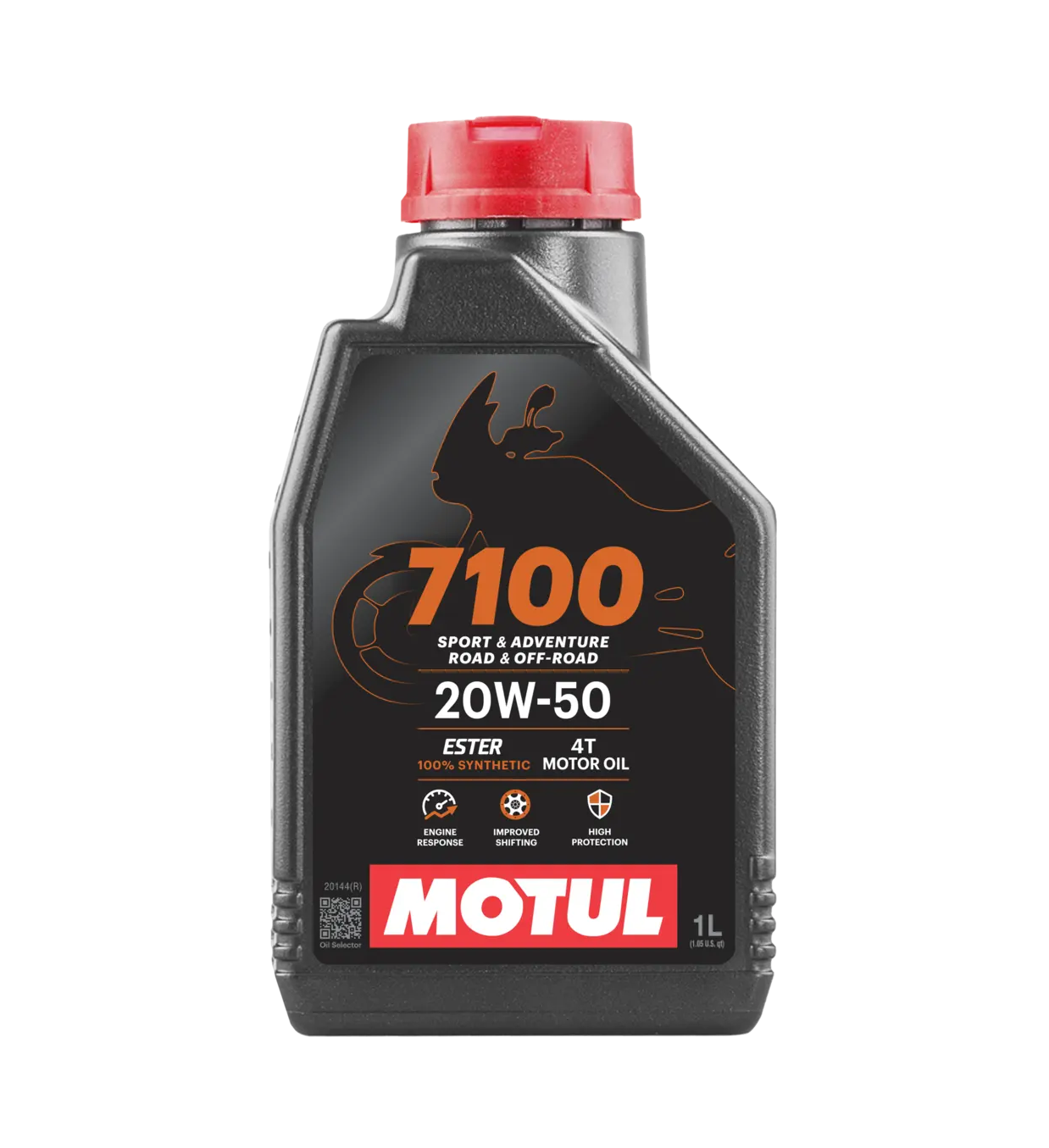 Motul 7100 4T 20W-50 Fully Synthetic Engine Oil - 1 litre