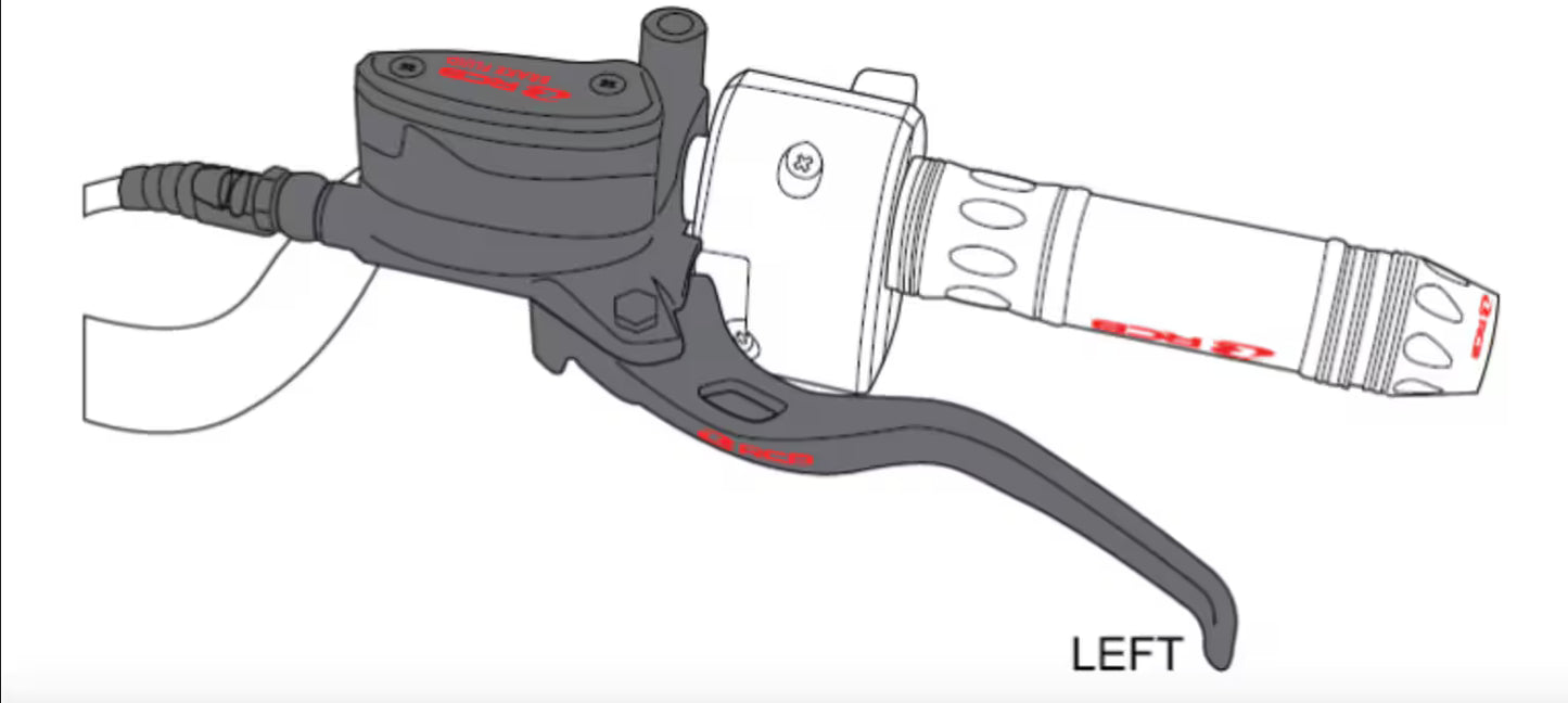 RCB E2 Series Clutch Master Pump LHS 14MM - 01BP004B
