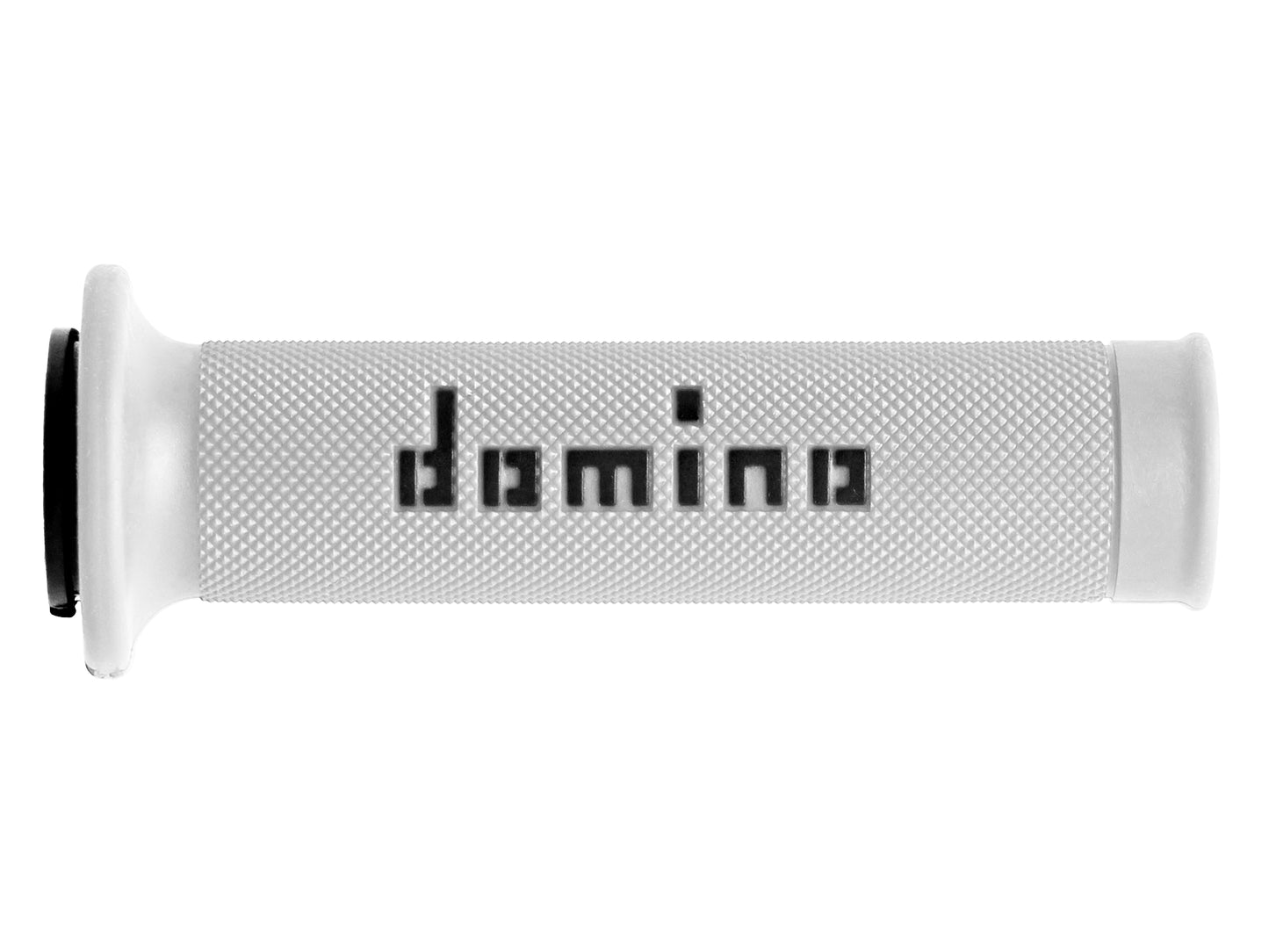 Domino White and Black Road Racing Grips - A01041C4046B7-0