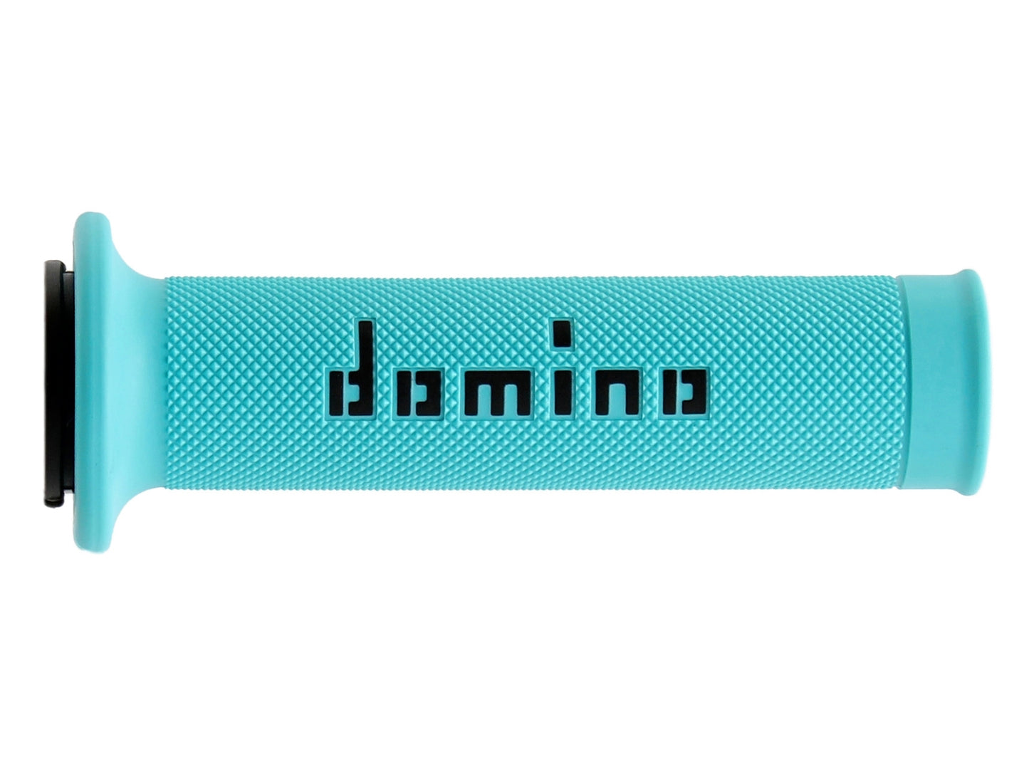 Domino Cyan and Black Road Racing Grips - A01041C4080B7-0