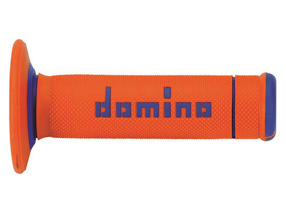 Domino Orange and Blue OFF Road X-treme Grips - A19041C4845A7-0