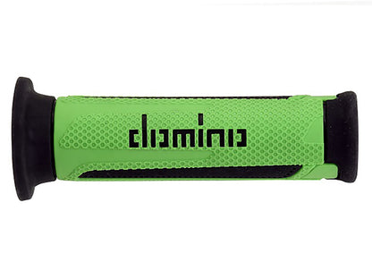 Domino Green and Black  Road Racing Grips - A35041C4044C7-0