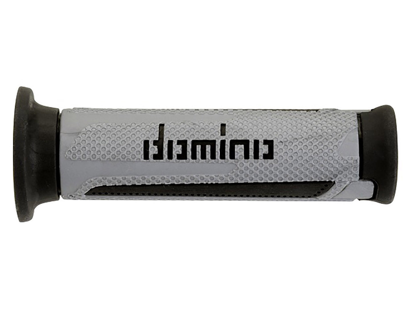 Domino Grey and Black Touring Grips  - A35041C7059C7-0