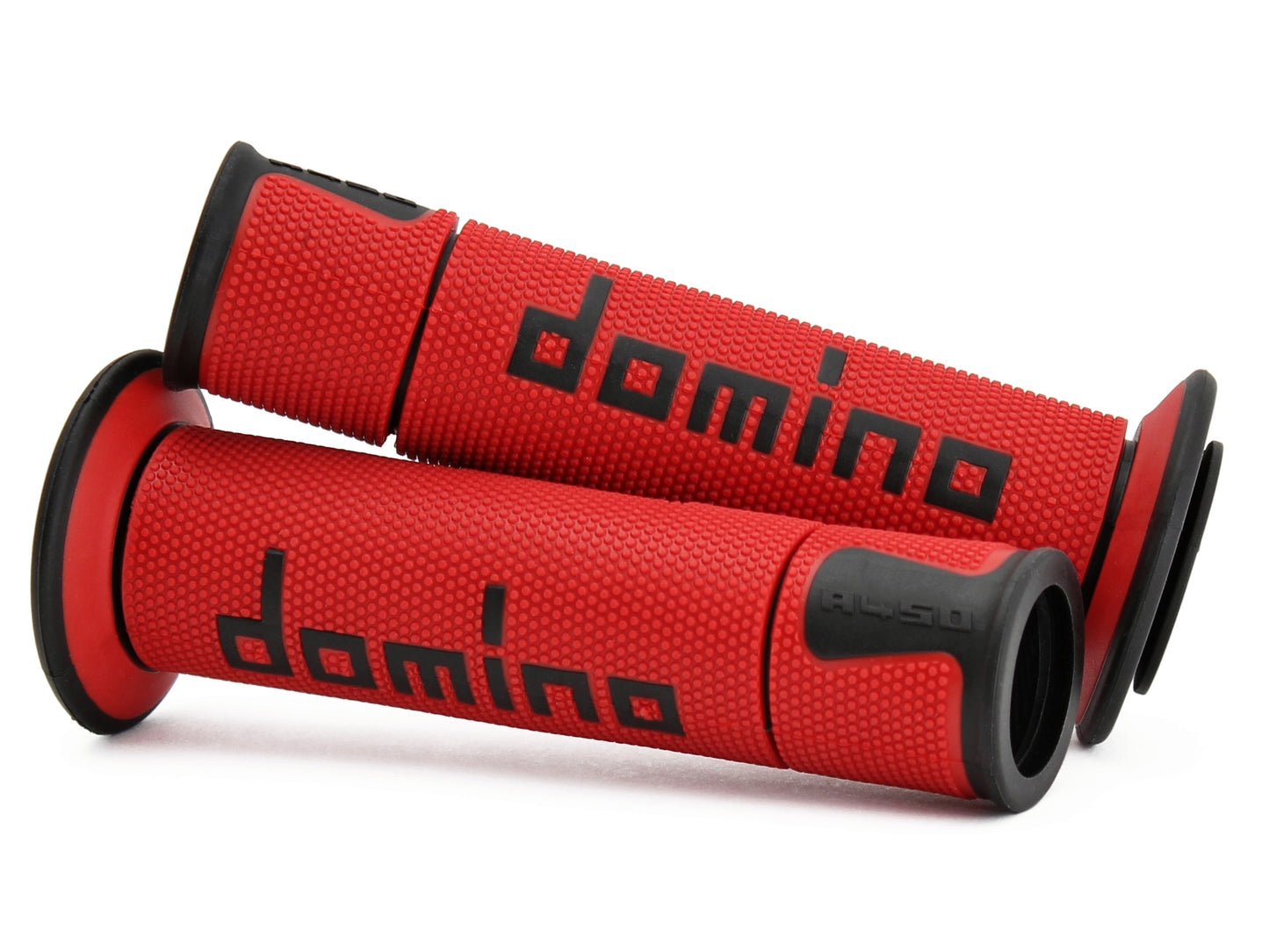 Domino Red and Black Road Racing Grips - A45041C4042B7-0