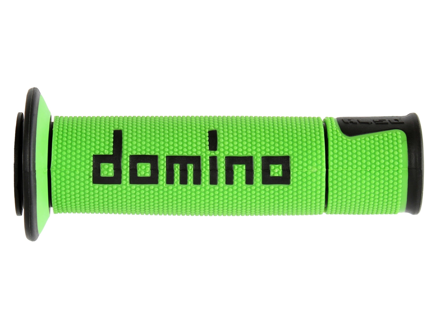 Domino Green and Black Racing Grips - A45041C4044B7-0