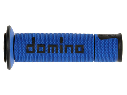 Domino Black and Blue Racing Grips - A45041C4048B7-0