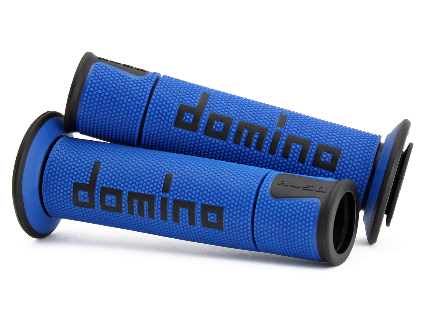 Domino Black and Blue Racing Grips - A45041C4048B7-0