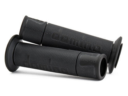 Domino Anthracite and Black Racing Grips- A45041C4070B7-0