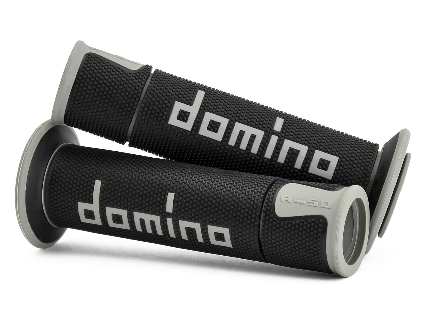 Domino Black and Grey Road Racing Grips - A45041C5240B7-0