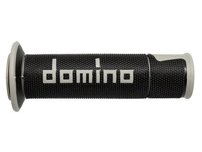 Domino Black and Grey Road Racing Grips - A45041C5240B7-0