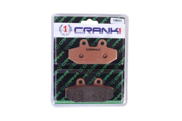 Crank1 Sintered Brake Pads For Harley Davidson Softail Heritage (2018 Onwards) - Rear - CB017