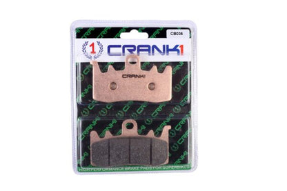 Crank1 Sintered Brake Pads For Ducati Multistrada 950 (2017 Onwards) - Front - CB036 - 2 Sets