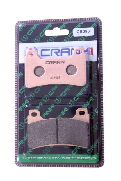 Crank1 Sintered Brake Pads For Honda CBR 1000RR Abs Fireblade (2014-2016) - Front - CB093 - 2 Sets Required
