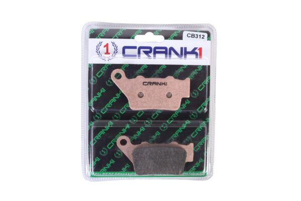 Crank1 Sintered Brake Pads For Triumph Tiger 900 GT (2024 Onwards) - Rear - CB312