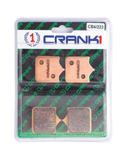Crank1 Sintered Brake Pads For Triumph Speed Twin 1200 (2019-2020) - Front - CB4/223 - 2 Sets