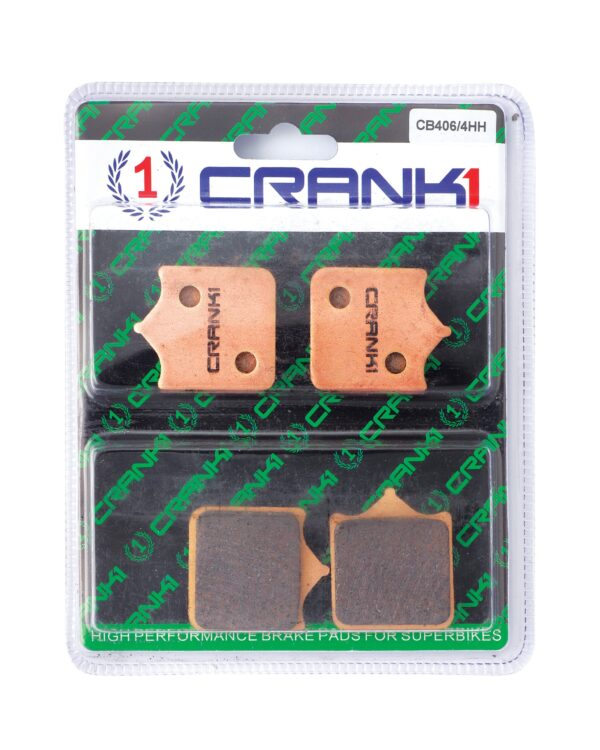 Crank1 Sintered Brake Pads For Triumph Street Twin 900 (2019-2022) - Front - CB406/4