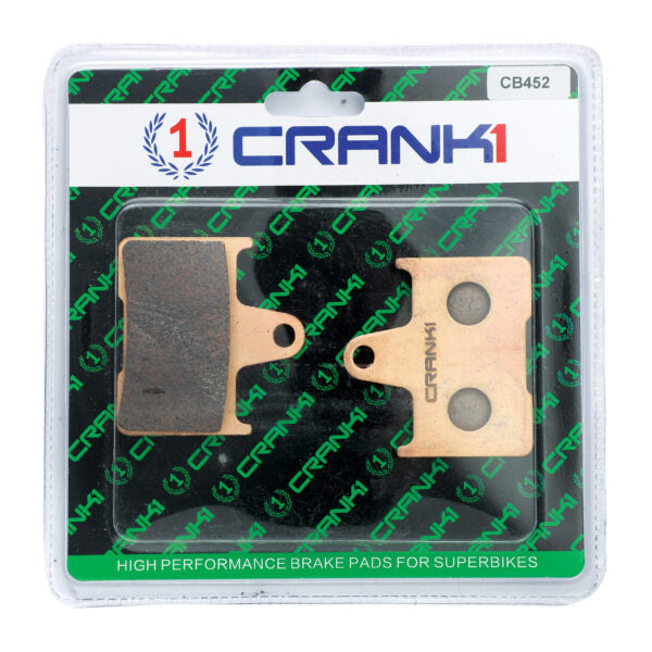 Crank1 Sintered Brake Pads For Harley Davidson Sportster Iron 883 (2014-2017) - Rear - CB452