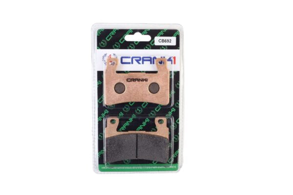 Crank1 Sintered Brake Pads For Harley Davidson Softail Fat Bob (2018 Onwards) - Front - CB692 - 2 Sets