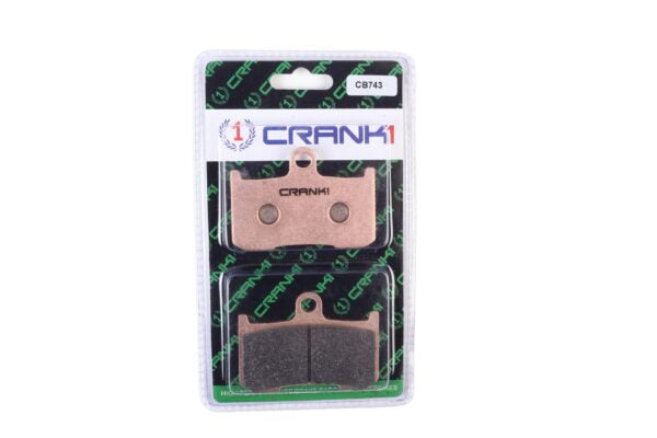 Crank1 Sintered Brake Pads For Triumph Street Triple 675 R (2014-2016) - Front - CB743 - 2 Sets Required
