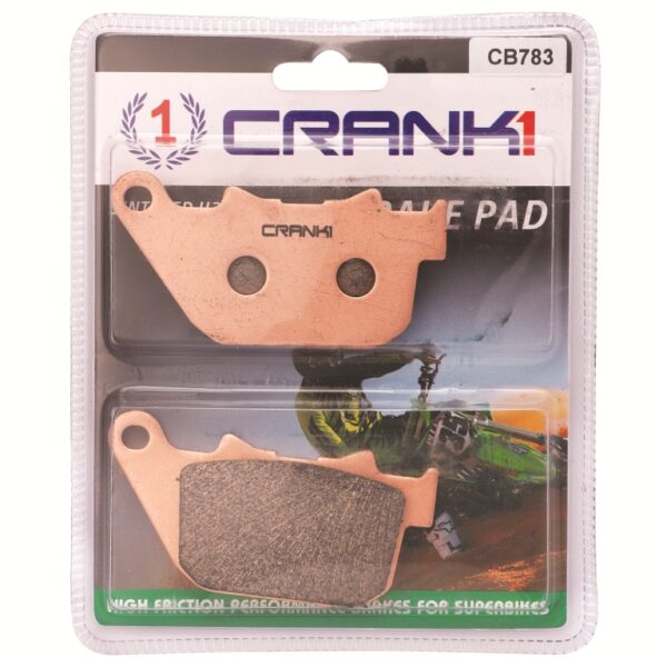 Crank1 Sintered Brake Pads For Harley Davidson Sportster SuperLow (2011-2013) - Rear - CB783