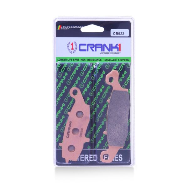 Crank1 Sintered Brake Pads For Suzuki V-Strom 1000 (2002-2010) - Front - CB922 + CB132 - 2 Sets
