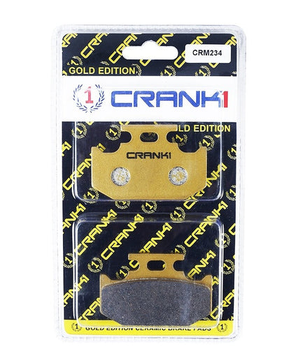Crank1 Ceramic Brake Pads For Yamaha Fazer 25 - Rear - CRM234