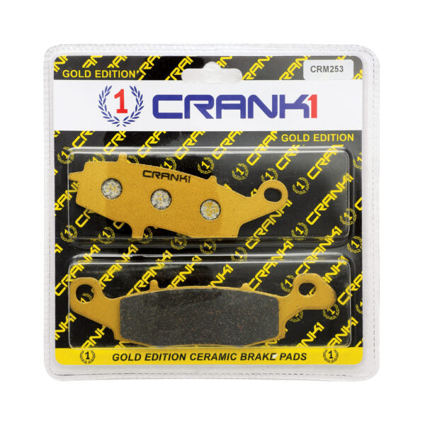 Crank1 Ceramic Brake Pads For Suzuki V-Strom 650 (2017-2022) - Front - CRM534 + CRM253 - 2 Sets