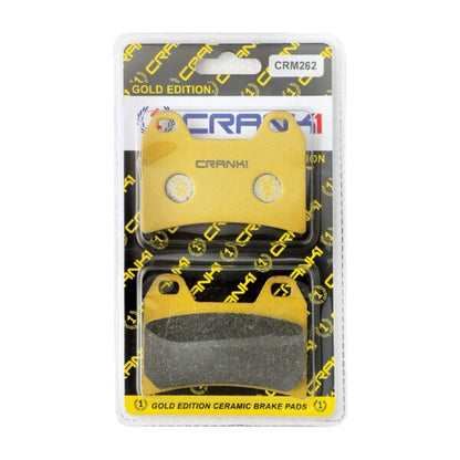 Crank1 Ceramic Brake Pads For Benelli TRK 502 (Upto 2016) - Front - CRM262 - 2 Sets