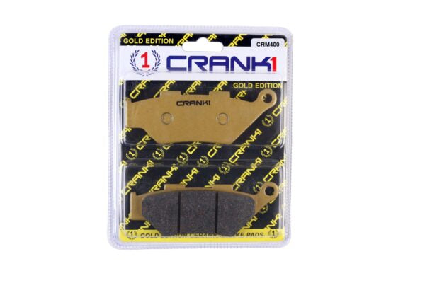 Crank1 Ceramic Brake Pads For Benelli TRK 502 X (2022) - Front - CRM400 - 2 Sets