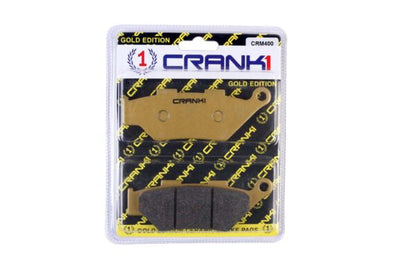 Crank1 Ceramic Brake Pads For Benelli TRK 502 X (2022) - Front - CRM400 - 2 Sets