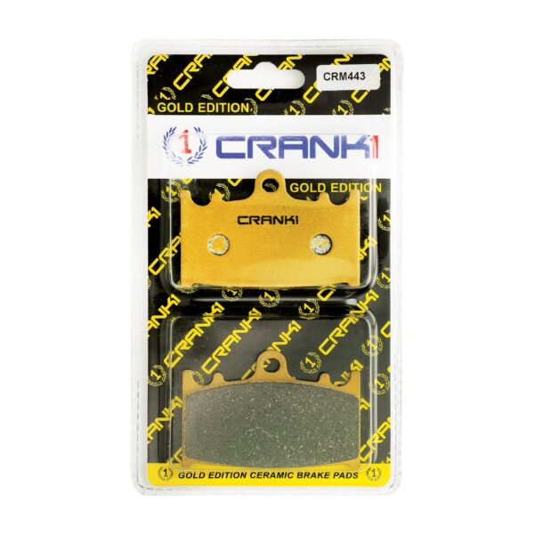 Crank1 Ceramic Brake Pads For Kawasaki Versys 1000 - Front - CRM443 - 2 Sets