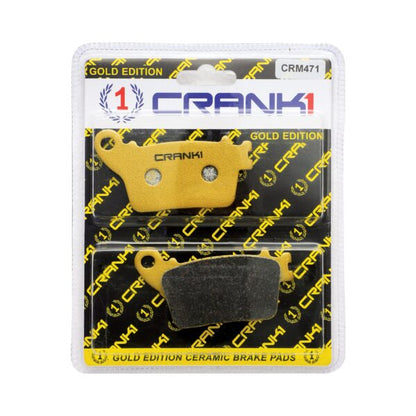 Crank1 Ceramic Brake Pads For Yamaha YZF-R1 (2015-2020) - Rear - CRM471