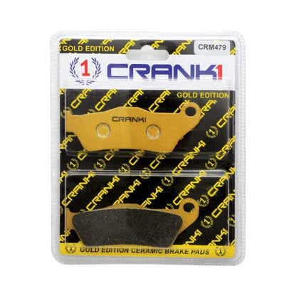 Crank1 Ceramic Brake Pads For Royal Enfield Electra 350 - Front - CRM479